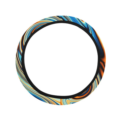 Colorful Abstract Steering Wheel Cover