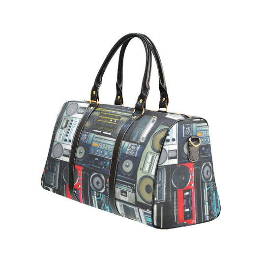Vintage Stereo Boomboxes Travel Bag