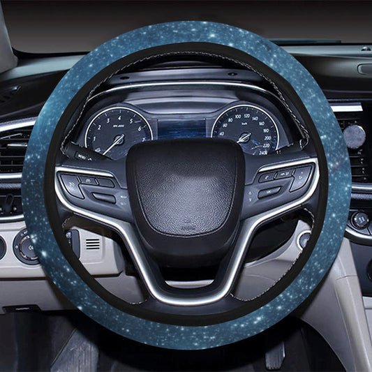 Outer Space Stars Steering Wheel Cover
