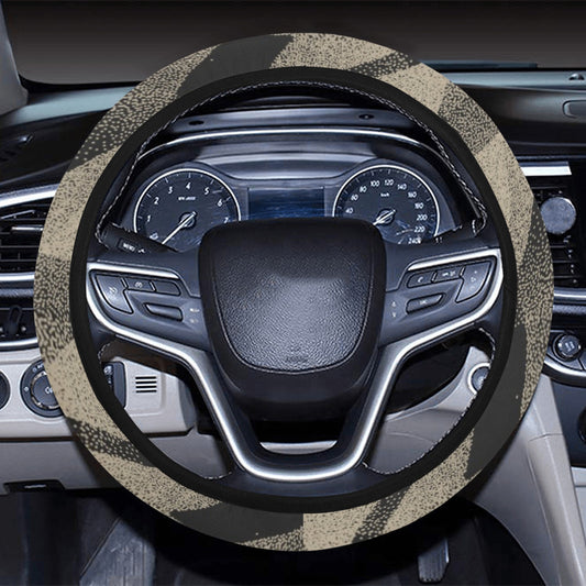 Abstract Zig Zag Steering Wheel Cover