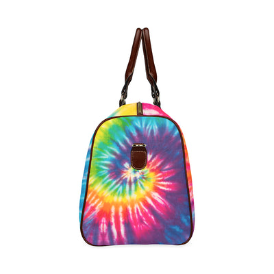 Colorful Tie Dye Spiral Travel Bag