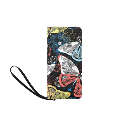 Colorful Butterflies Decor Clutch Purse