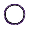 Purple Mandalas Steering Wheel Cover
