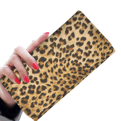 Leopard Print Womens Wallet