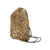 Leopard Print Drawstring Bag