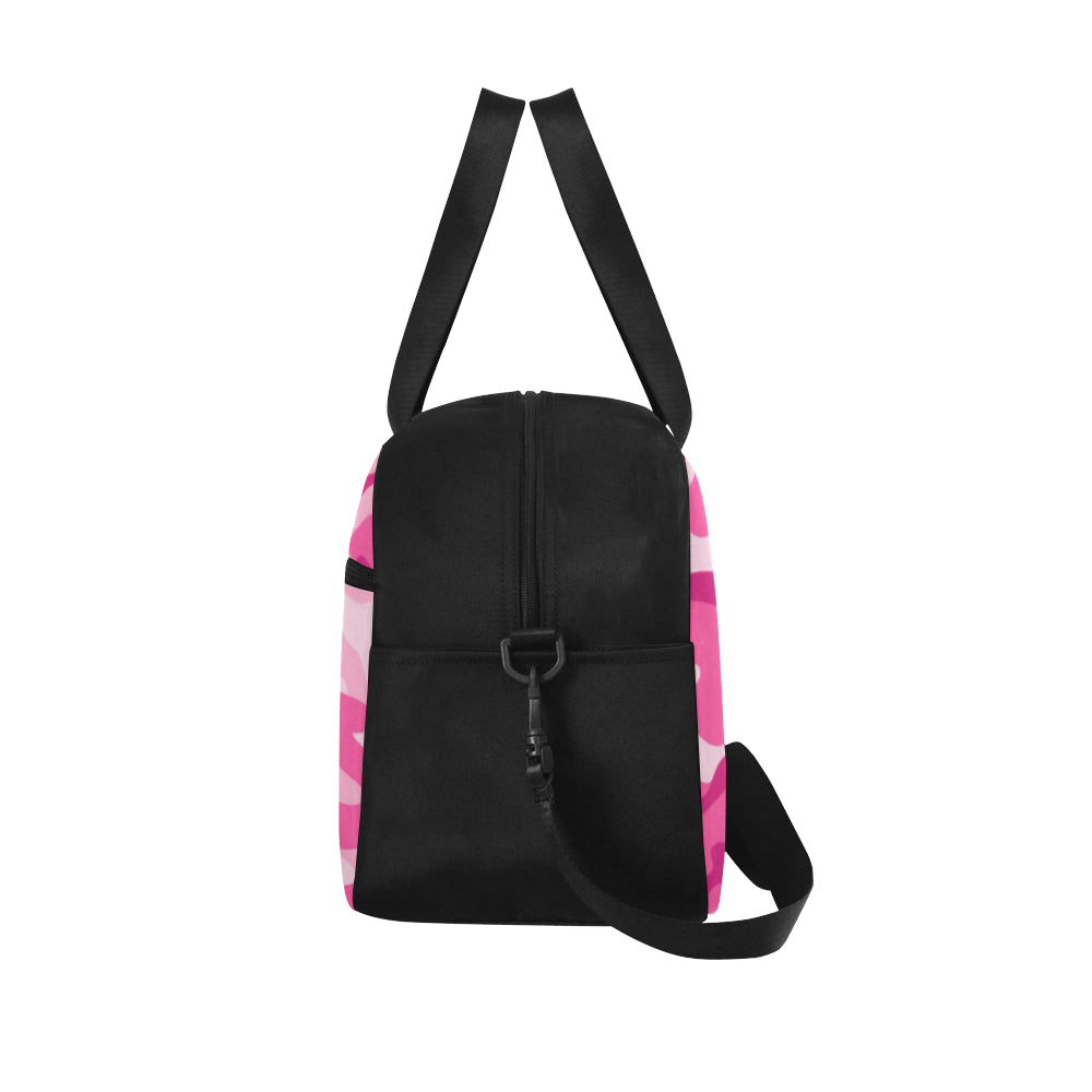 Pink Camouflage Fitness Bag Fitness
