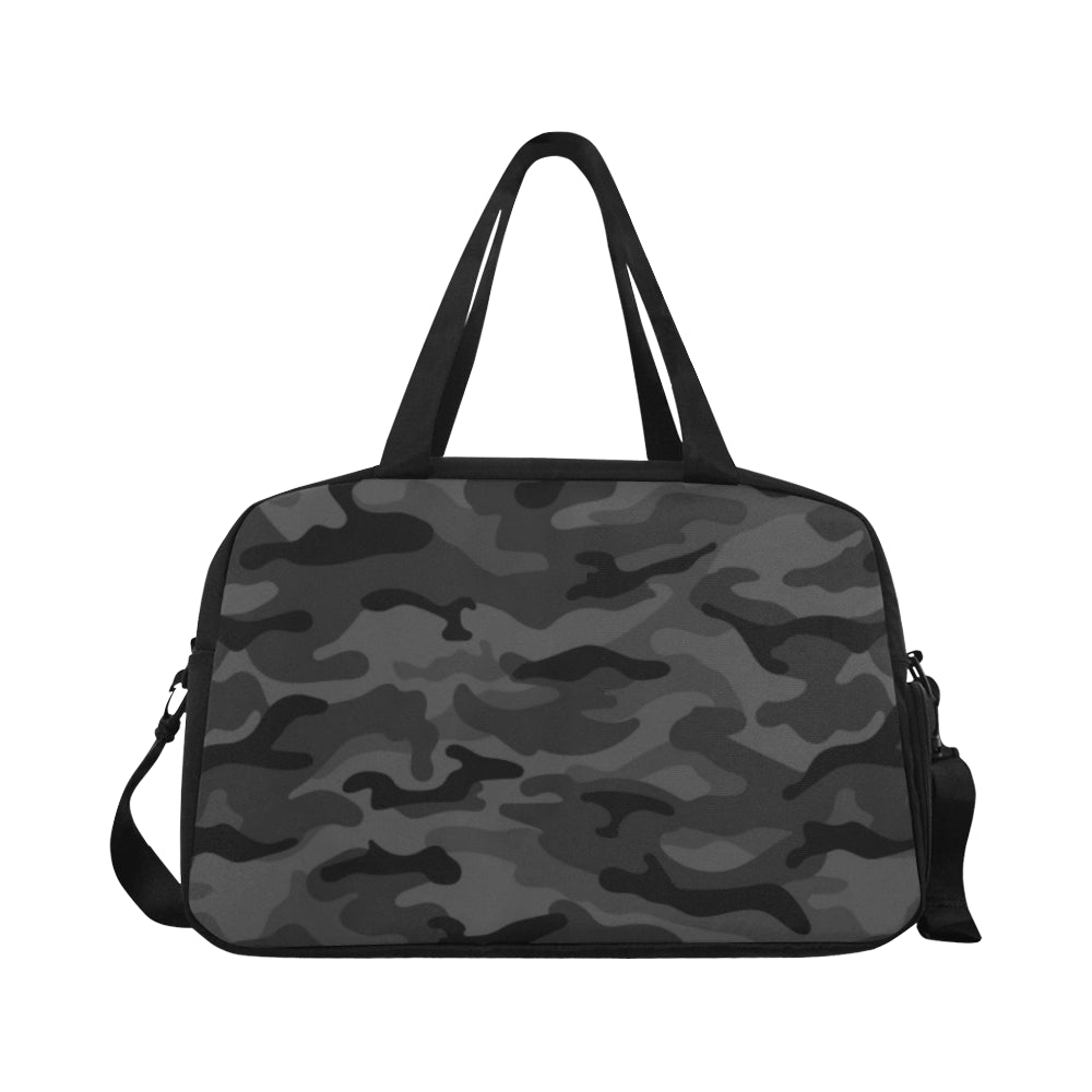 Dark Grey Camouflage Fitness Bag Fitness