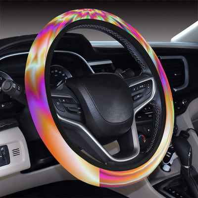 Colorful Psychedelic Steering Wheel Cover