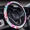 Colorful Snake Skin Print Steering Wheel Cover