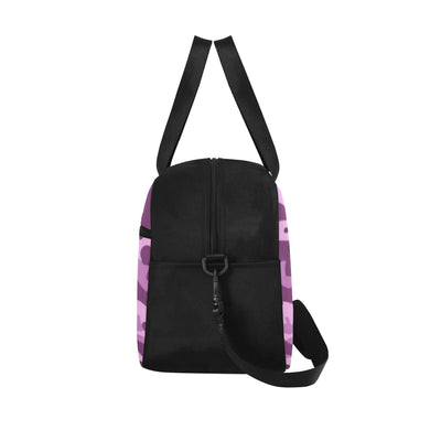 Purple Camouflage Fitness Bag Fitness