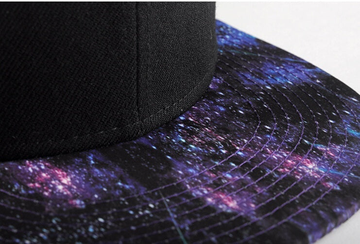 Space Galaxy Snapback Hat