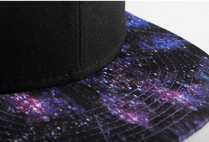 Space Galaxy Snapback Hat