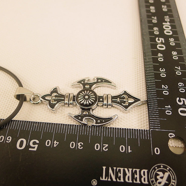 Mens Cross Pendant Necklace
