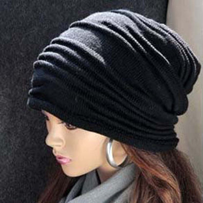 Womens Baggy Knit Beanie