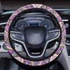 Pink Persian Triangles Pattern Steering Wheel Cover