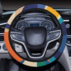 Colorful Abstract Steering Wheel Cover