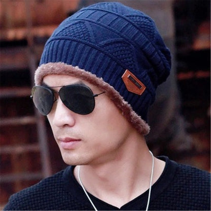 Mens Knitted Beanie Cap