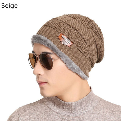 Mens Knitted Beanie Cap