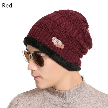 Mens Knitted Beanie Cap