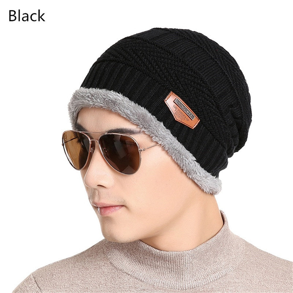 Mens Knitted Beanie Cap