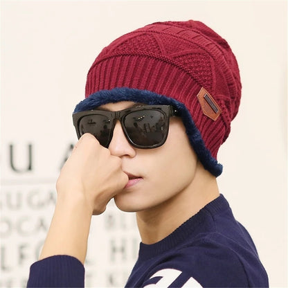 Mens Knitted Beanie Cap