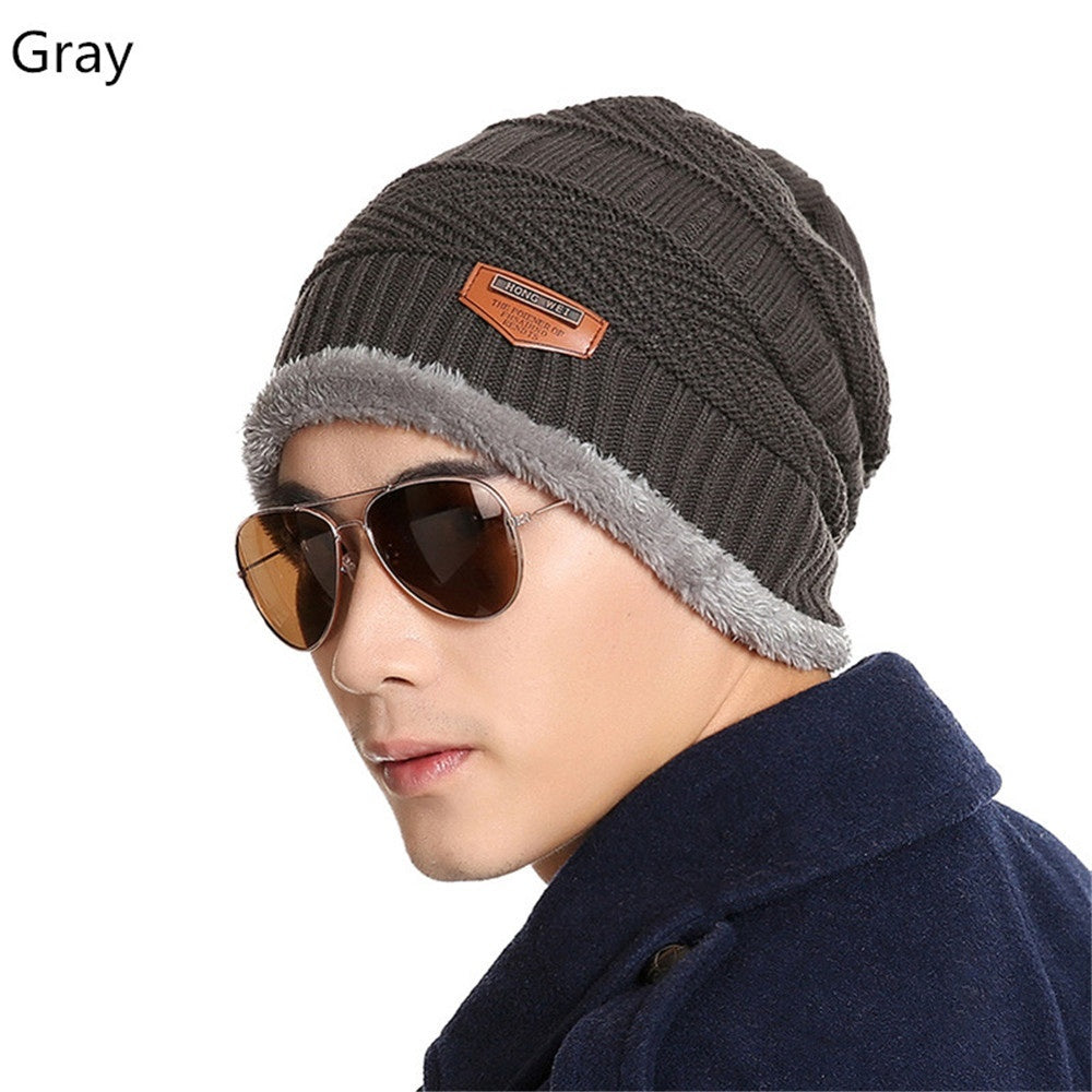 Mens Knitted Beanie Cap