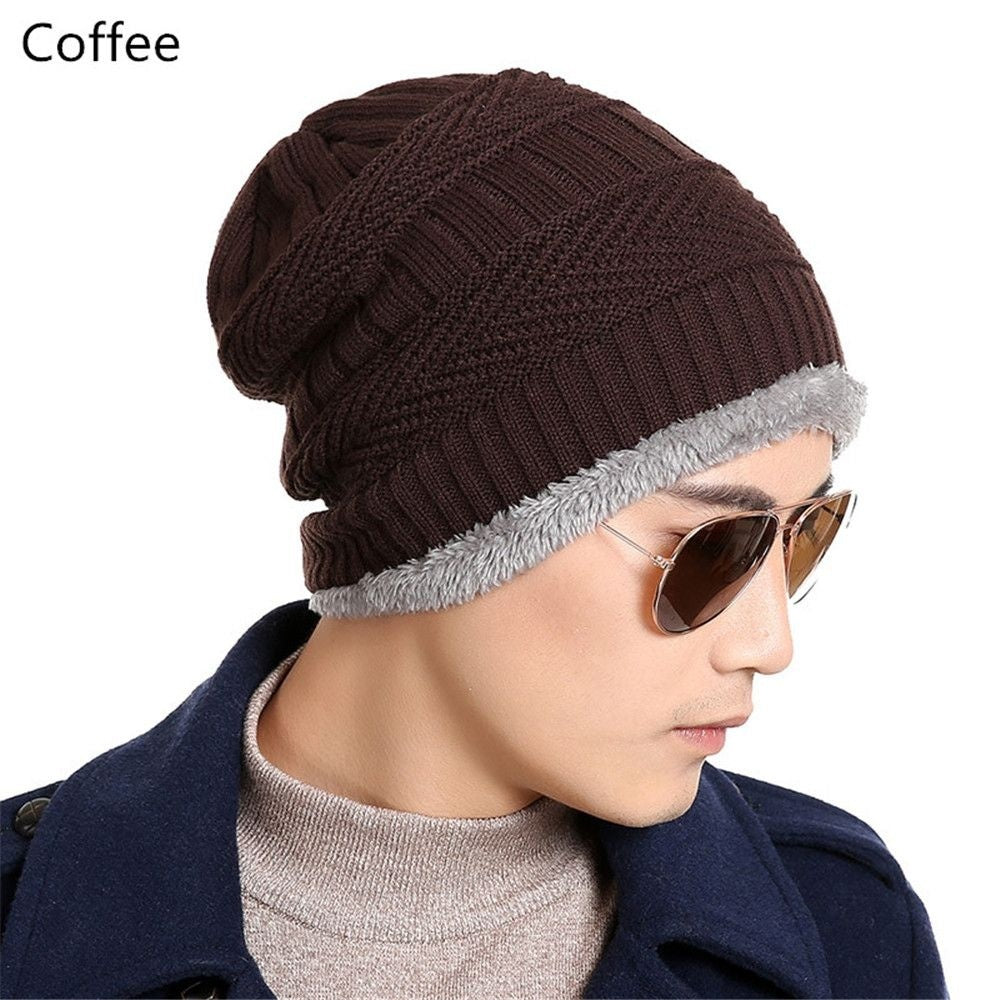 Mens Knitted Beanie Cap