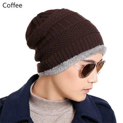 Mens Knitted Beanie Cap