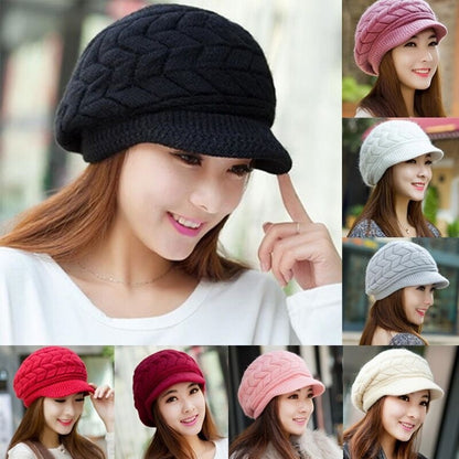 Womens Beanie Knitted Hat