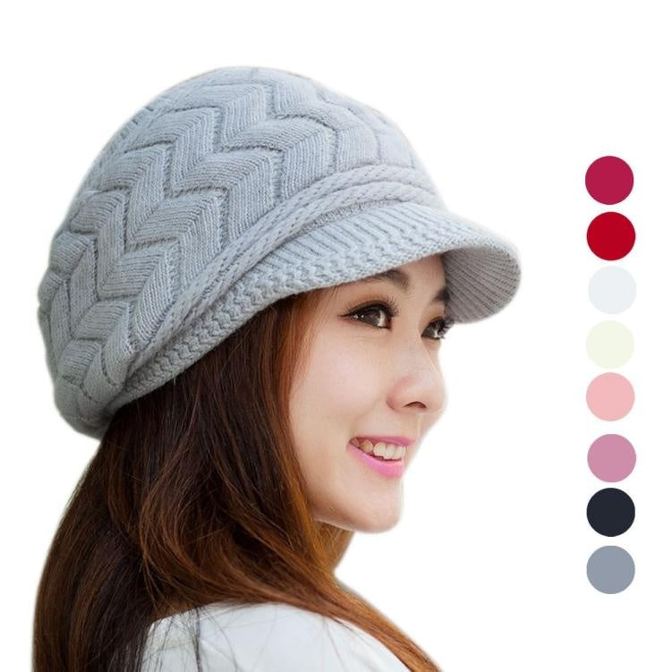 Womens Beanie Knitted Hat