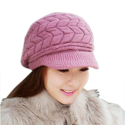 Womens Beanie Knitted Hat