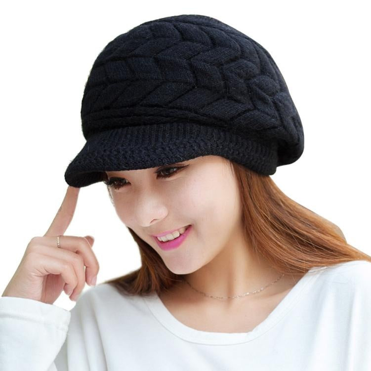 Womens Beanie Knitted Hat