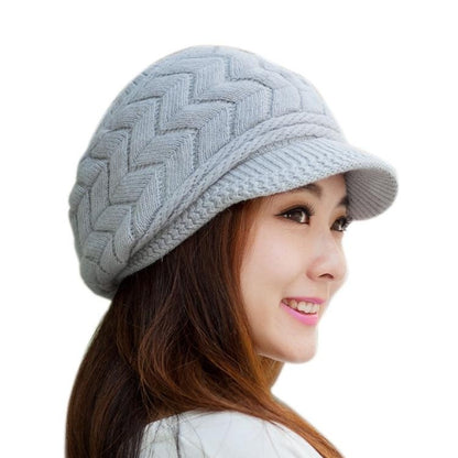 Womens Beanie Knitted Hat