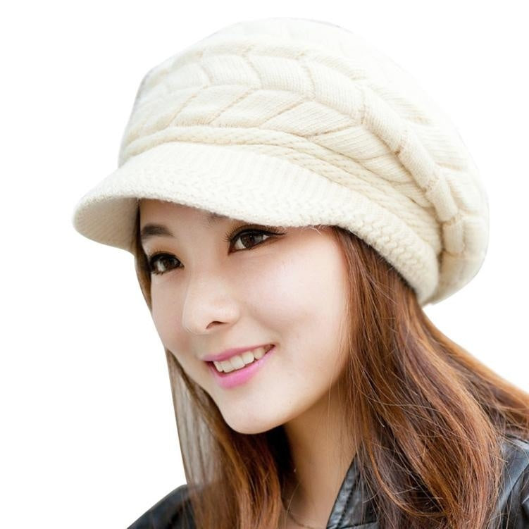 Womens Beanie Knitted Hat