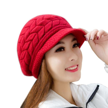Womens Beanie Knitted Hat