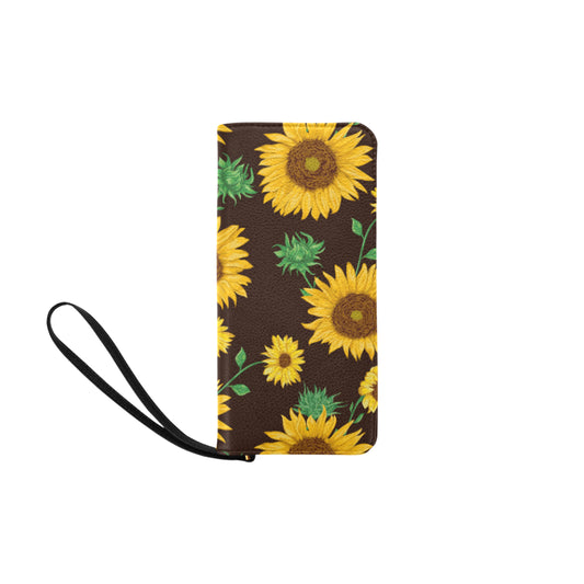 Sunflowers Clutch Purse