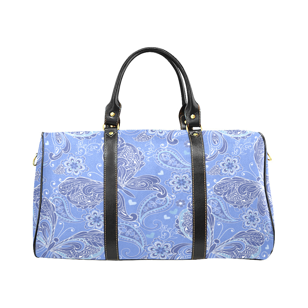 Purple Butterflies Decor Travel Bag