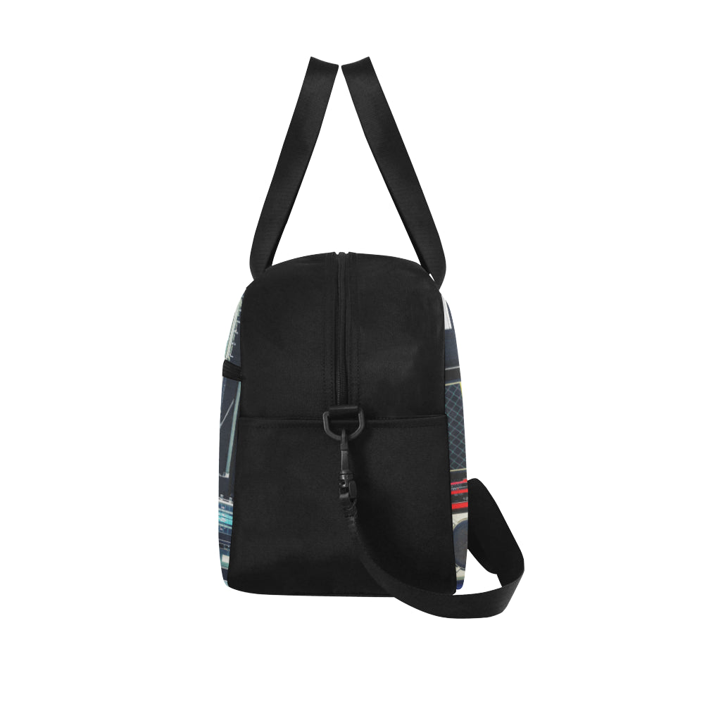 Vinatge Boombox Stereos Fitness Bag Fitness