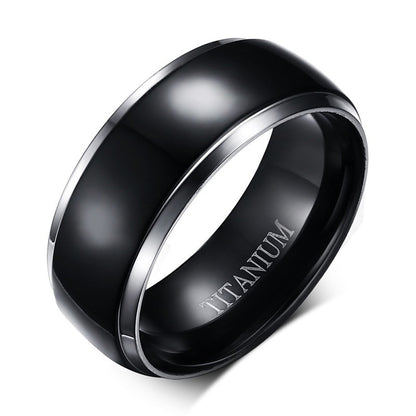 Mens Titanium Ring