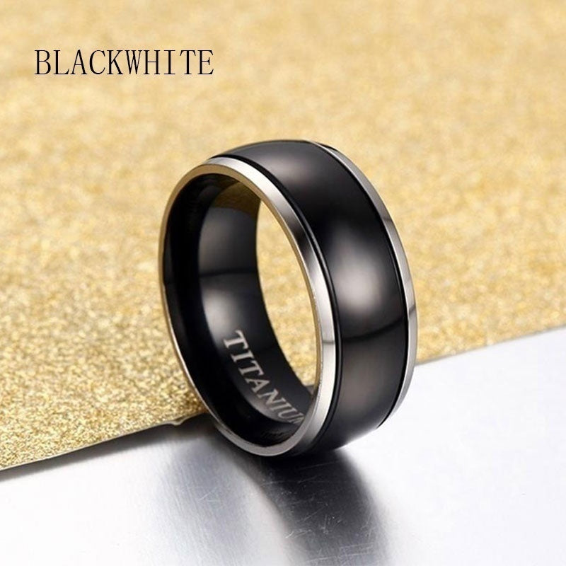 Mens Titanium Ring
