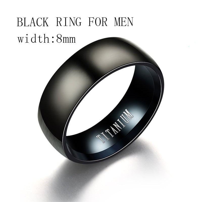 Mens Titanium Ring
