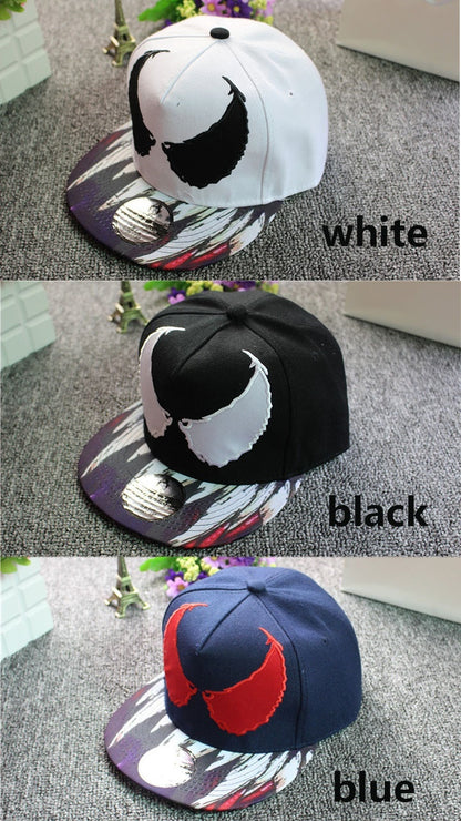 Venom Spider Eyes Snapback Hat