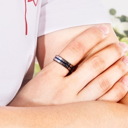 Mens Titanium Steel Ring