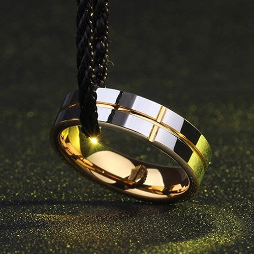 Mens Titanium Steel Ring