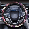 Colorful Floral Steering Wheel Cover