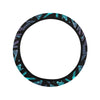 Black Tribal Steering Wheel Cover