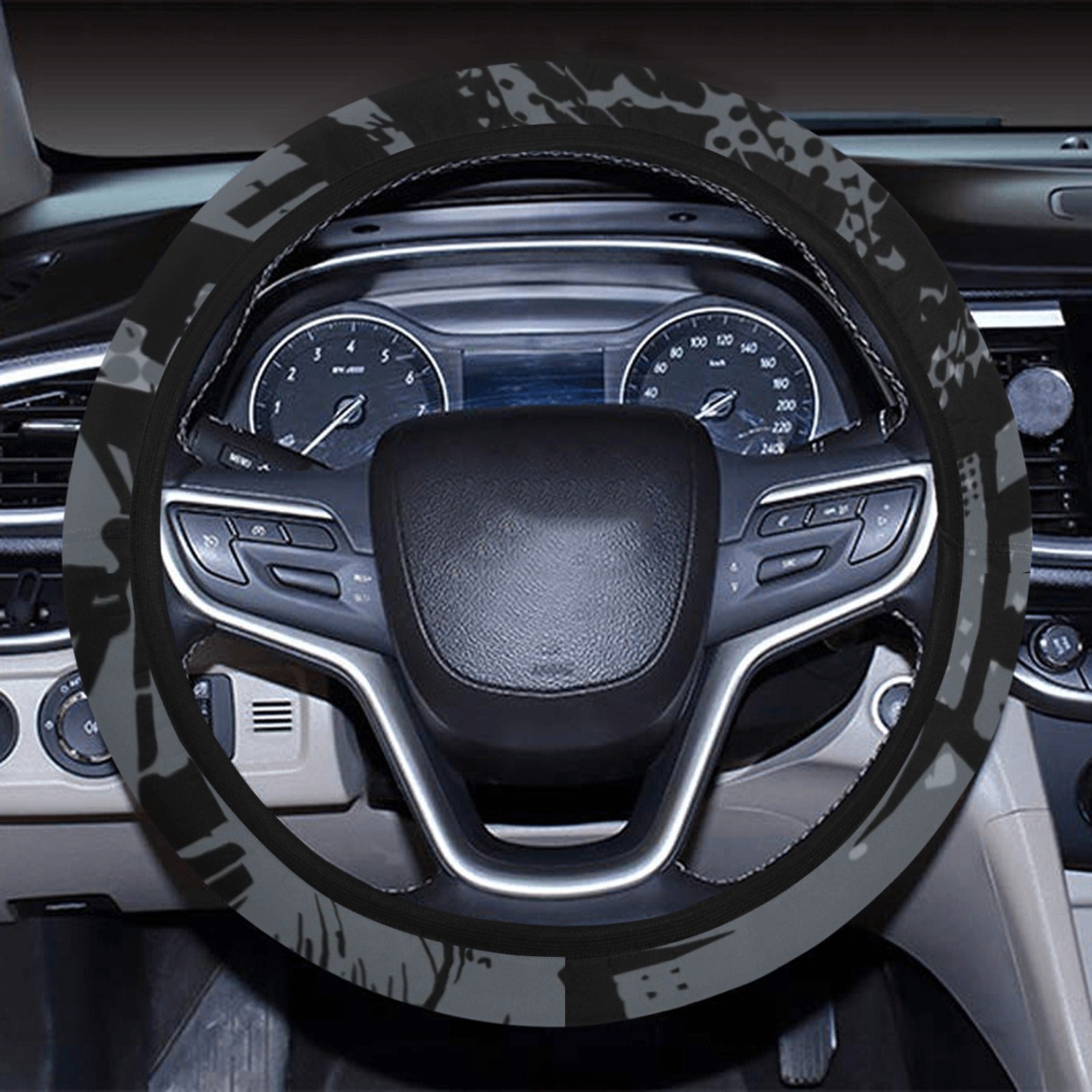Dark Grey X Games Steering Wheel Cover