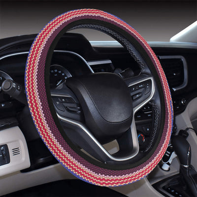 Colorful Rainbow Stripes Steering Wheel Cover