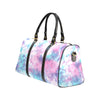 Blue & Pink Cotton Candy Tie Dye Travel Bag