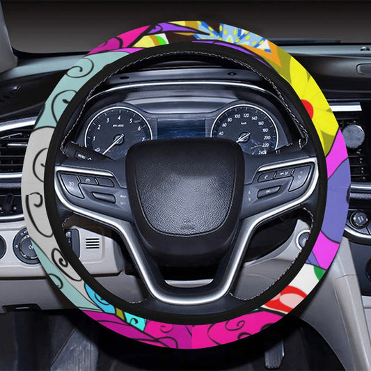 Colorful Decor Steering Wheel Cover